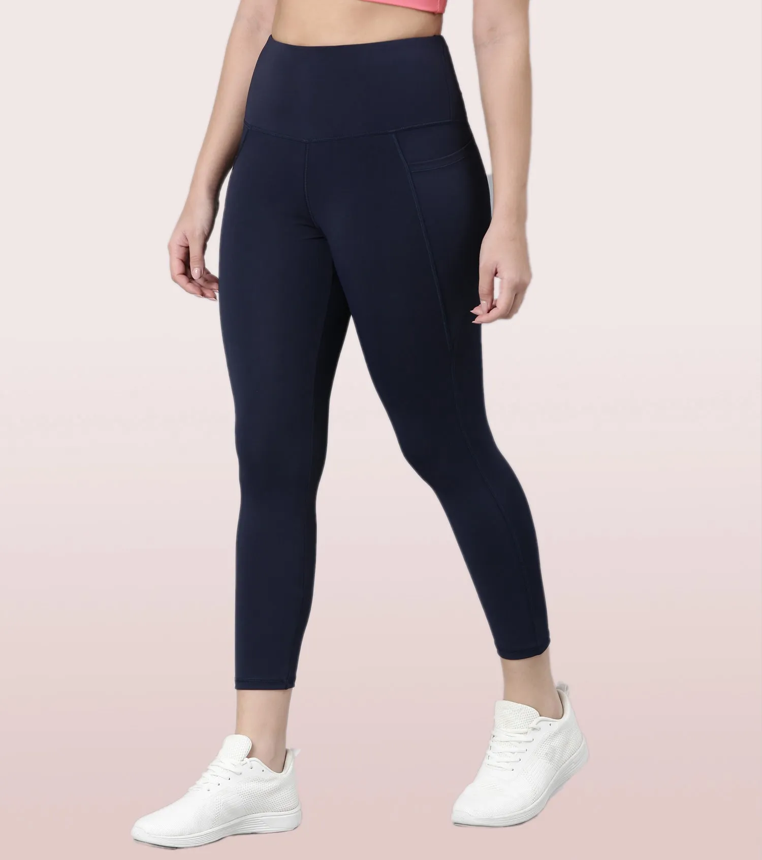 Enamor Basic Workout Legging | Dry Fit High Waist Workout Legging For Women | A605