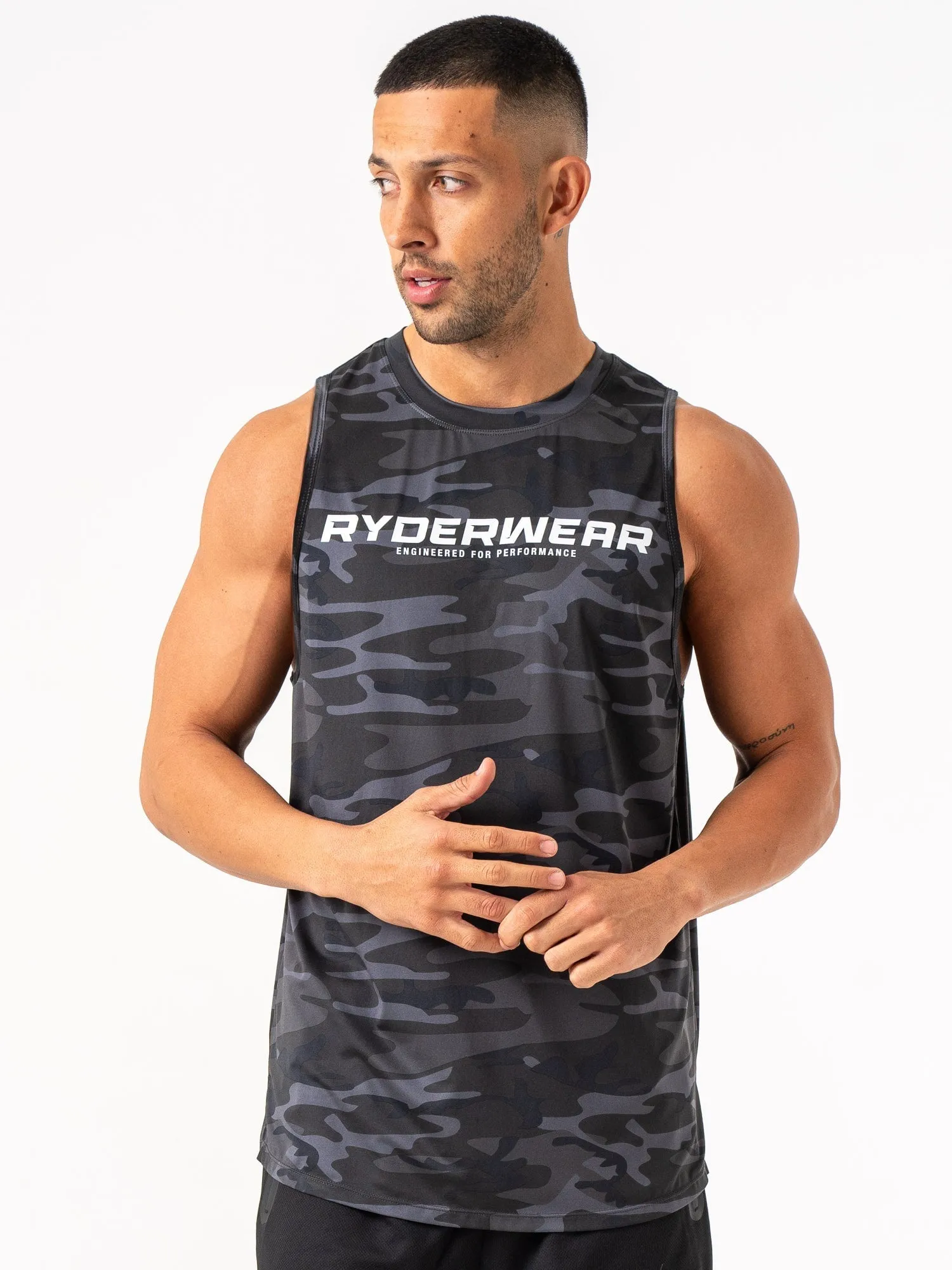 Energy Tank - Black Camo