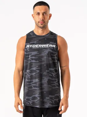 Energy Tank - Black Camo