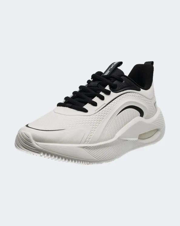 Erke Jogging Men Running Shoes White/Black