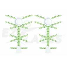 EZLaces Adjustable 45" No-Tie High Performance Shoe Laces (1 pair)