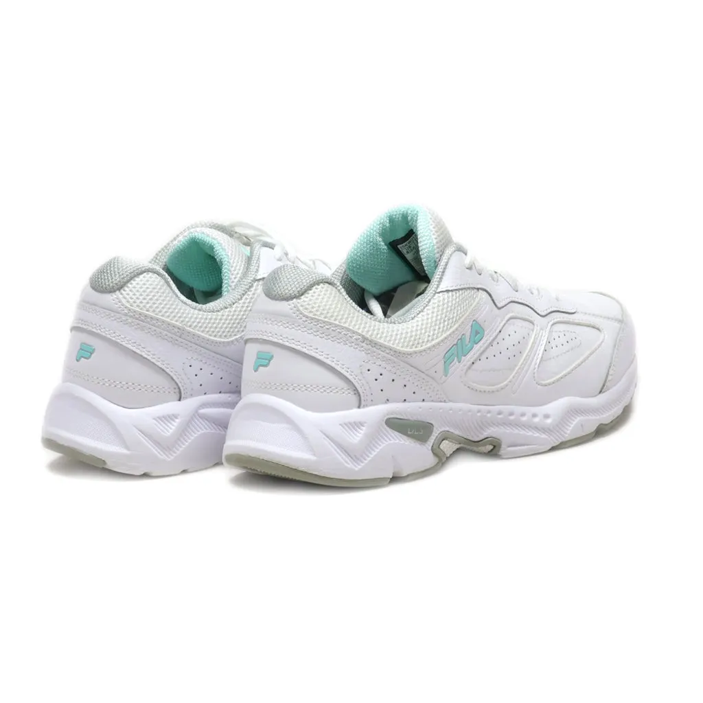 Fila Glimpse Cool Sport Shoes Pu Leather White Colour For Women