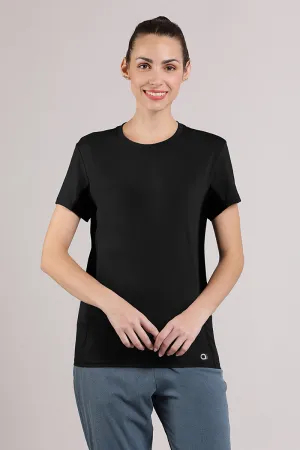 Flaunt Workout Tee - Black