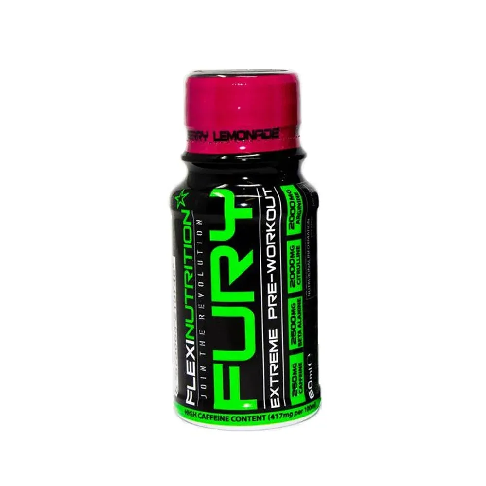 Flexi Nutrition Raspberry & Lemonade Fury Shots