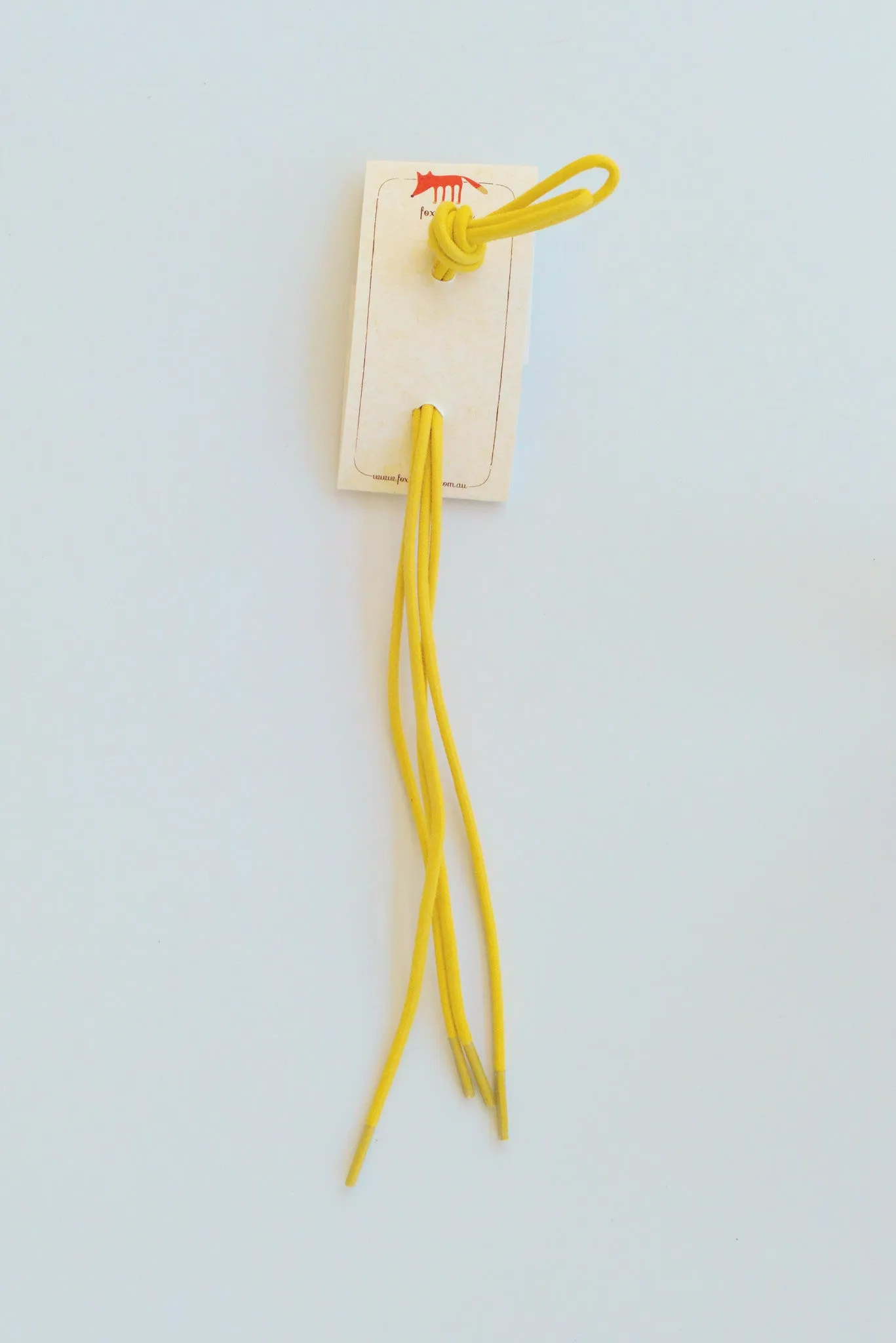 Foxy Fellow Limoncello Shoe Laces