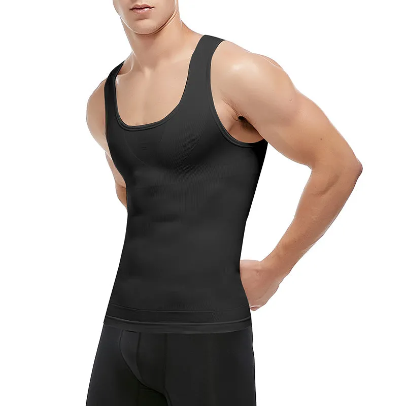 Funki Buys | Shapewear | Men's Slimming Singlet Body Shaper