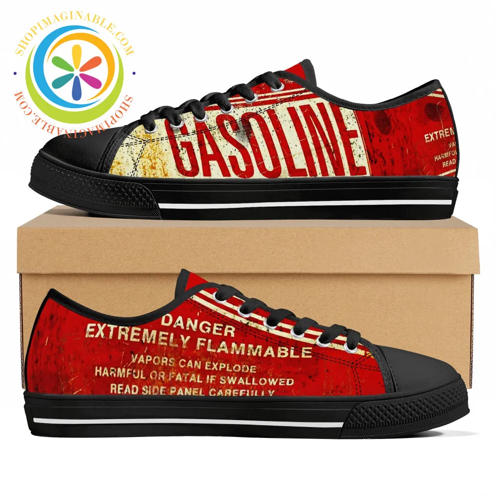 Gasoline Ladies Low Top Shoes