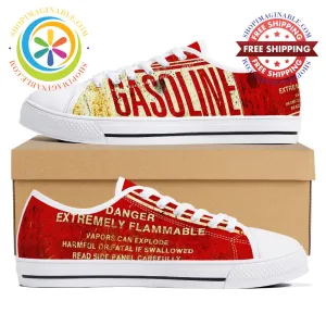 Gasoline Ladies Low Top Shoes