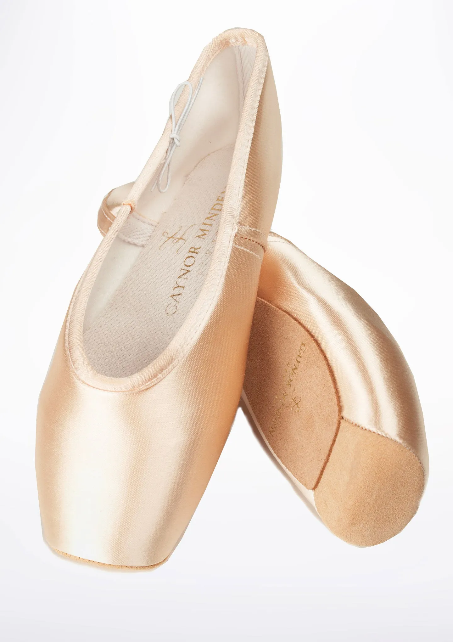 Gaynor Minden Pointe Shoe Classic (CL) 4 Feather (F) Pink