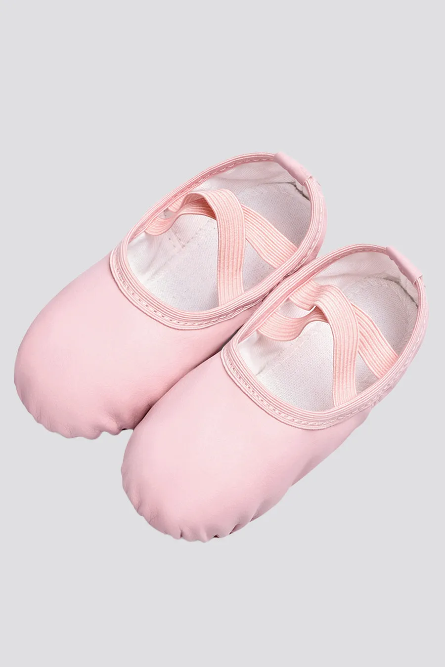 Girl's PU Full Leather Ballet Shoes (Full Sole)