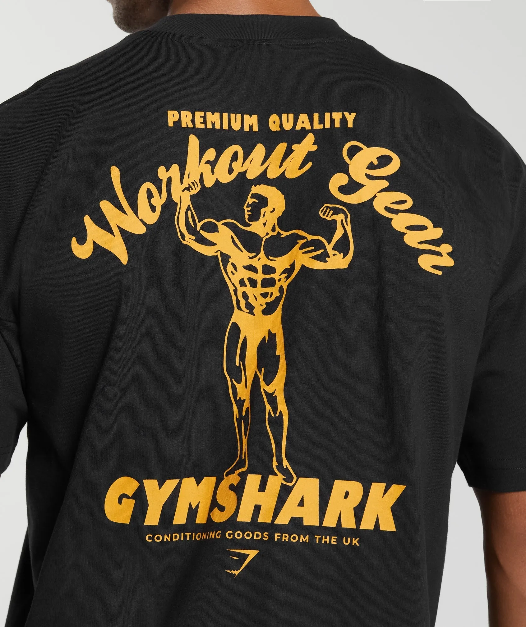 Gymshark Workout Gear T-Shirt - Black