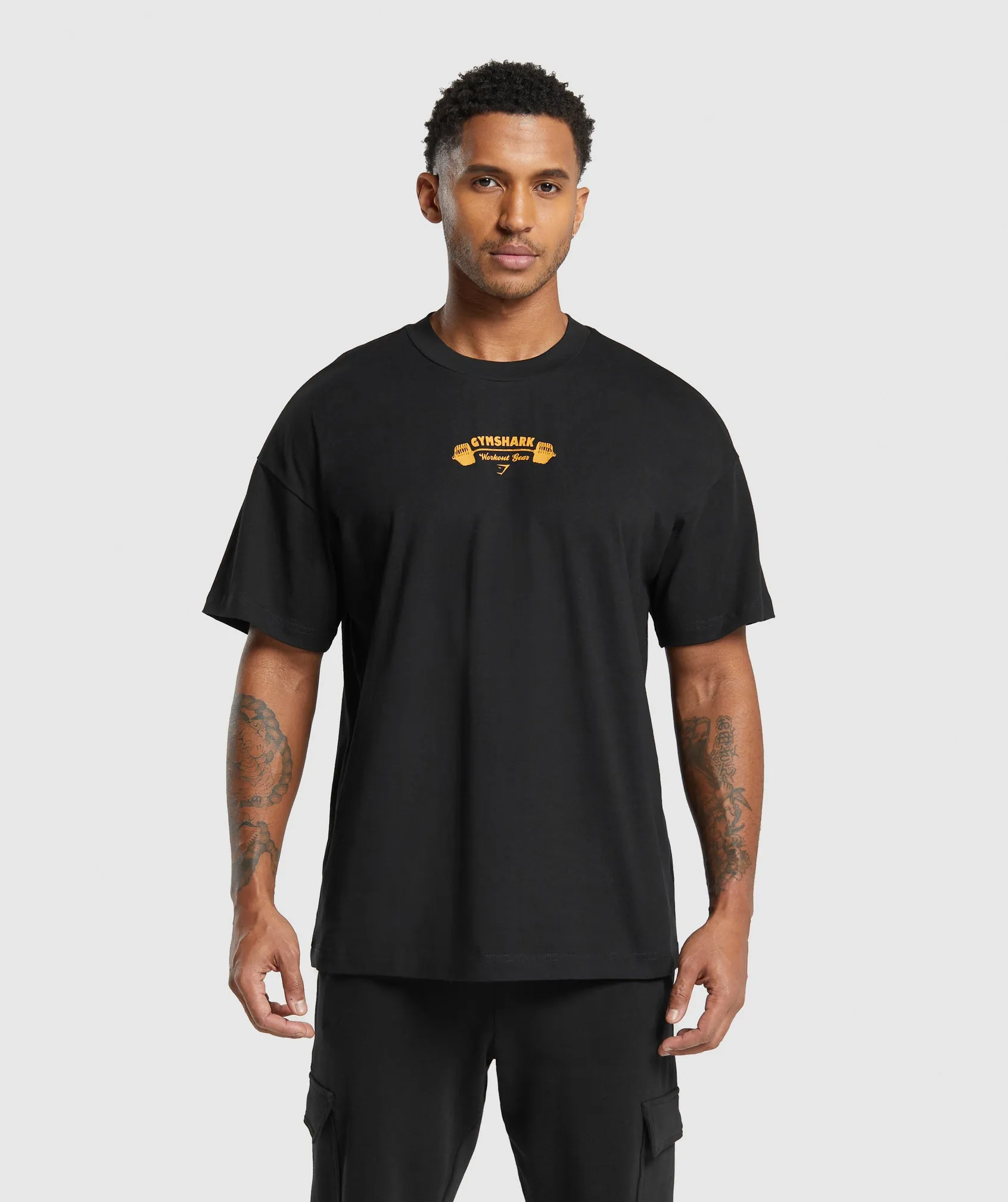 Gymshark Workout Gear T-Shirt - Black