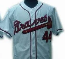 Hank Aaron Atlanta Braves Jersey