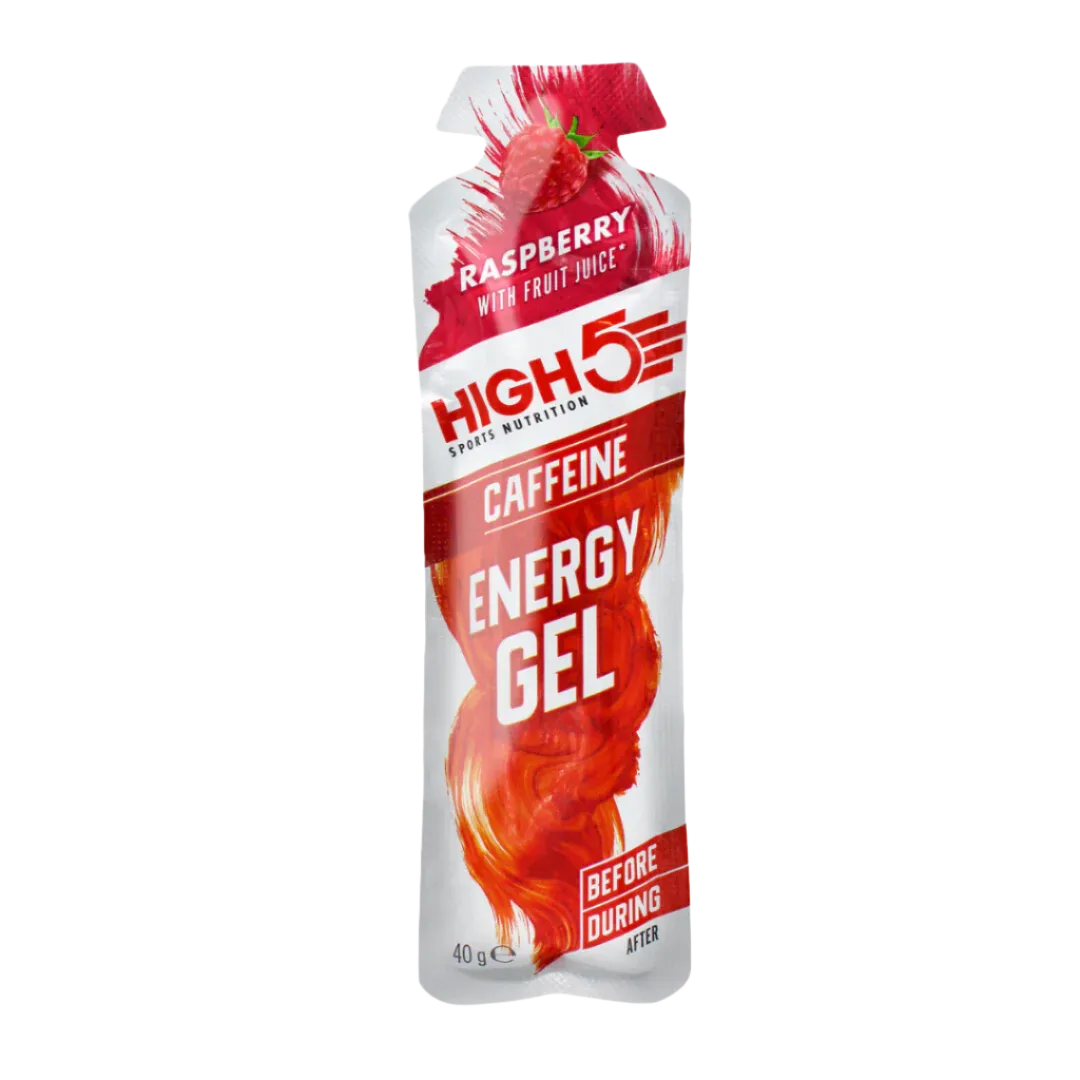 High5 - Energy Gel - Raspberry (with caffeine)