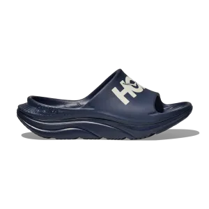 HOKA All Gender Ora Athletic Slide Varsity Navy/White