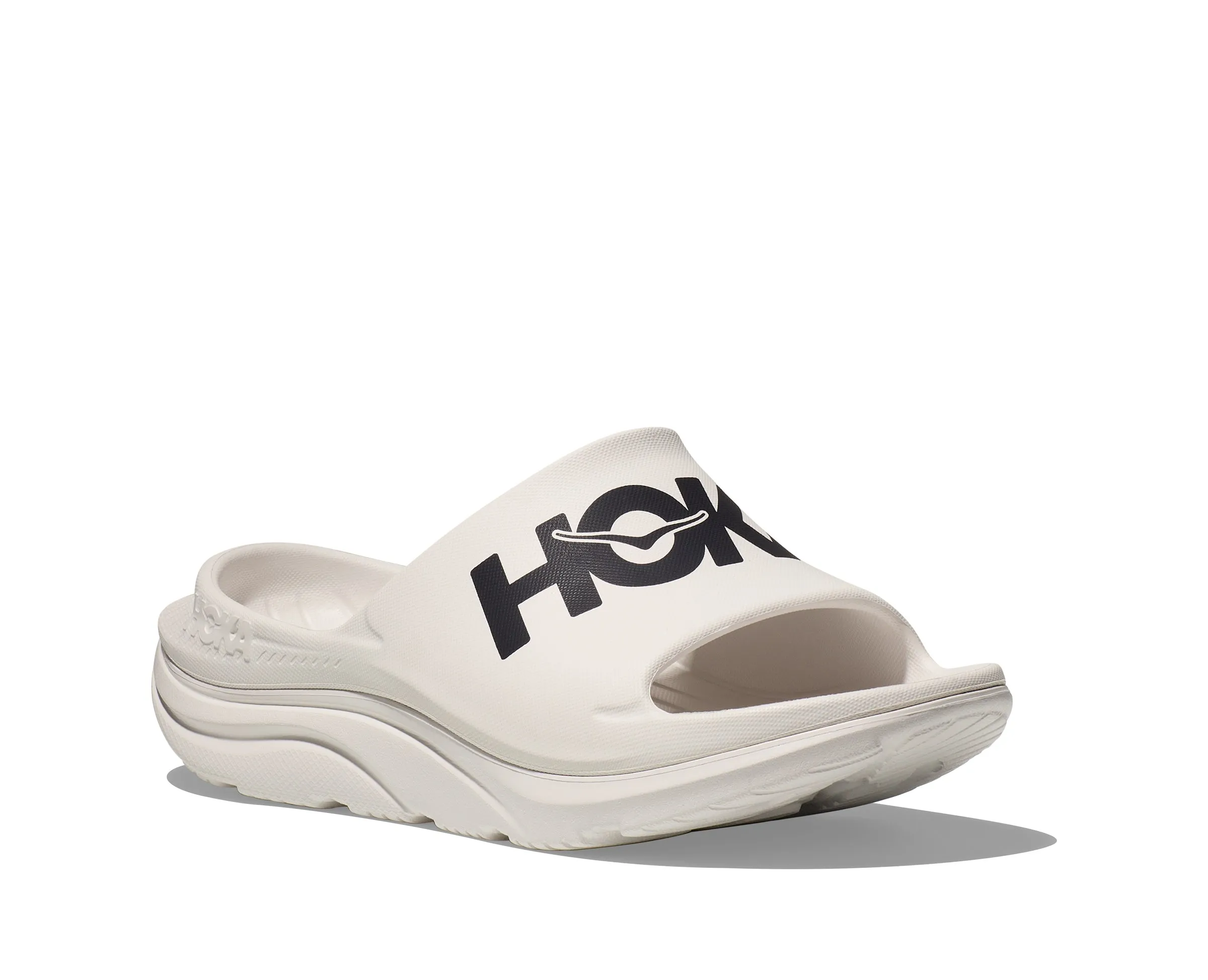 HOKA ORA ATHLETIC SLIDE 恢復拖鞋 白/黑 UNISEX 1155154WBLC