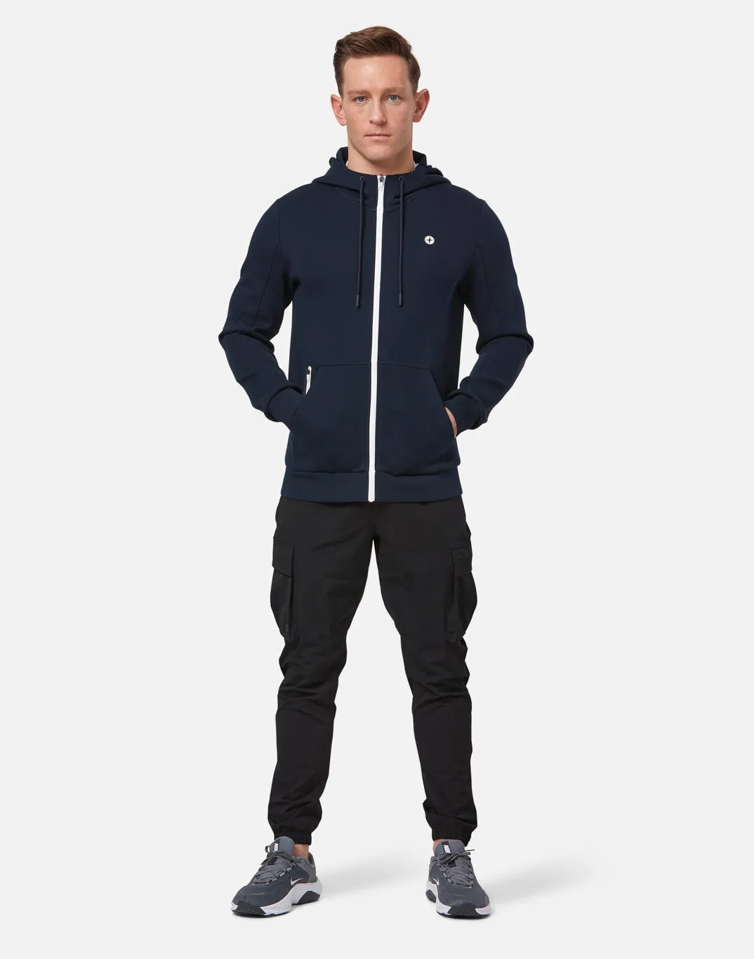 Ignite Zip Hoodie in Obsidian