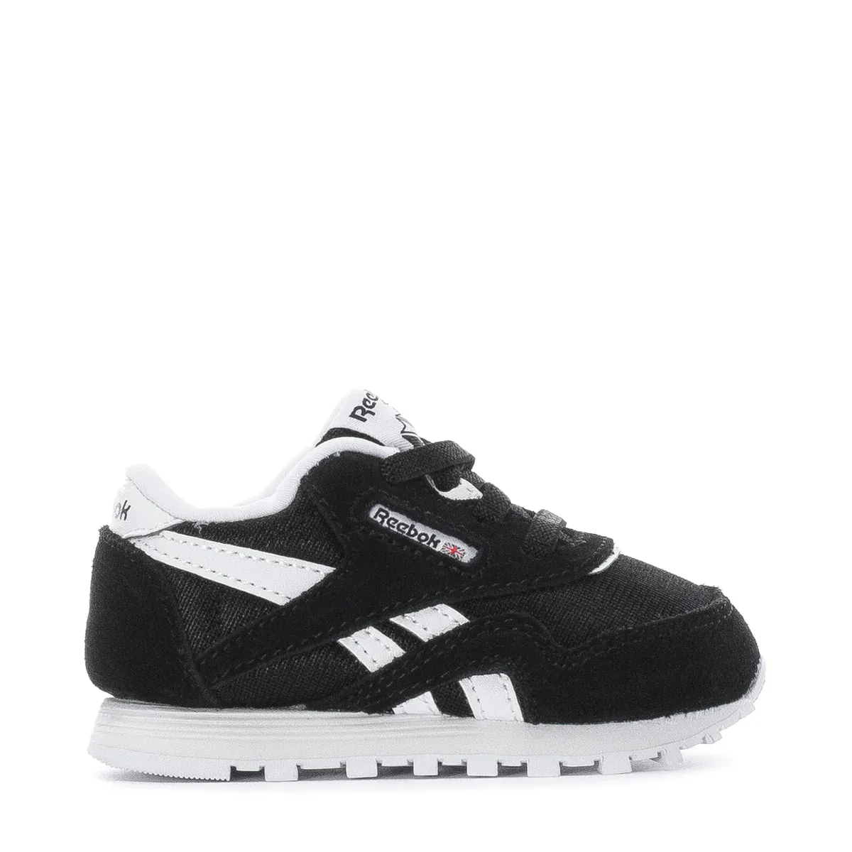 Infants Reebok Classic Nylon Black/White