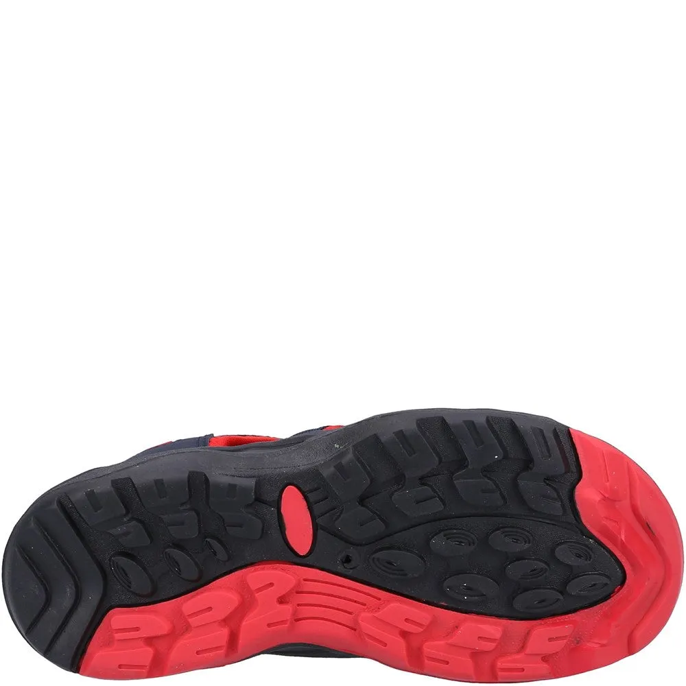 Junior Marshfield Recycled Sandals Navy/Red