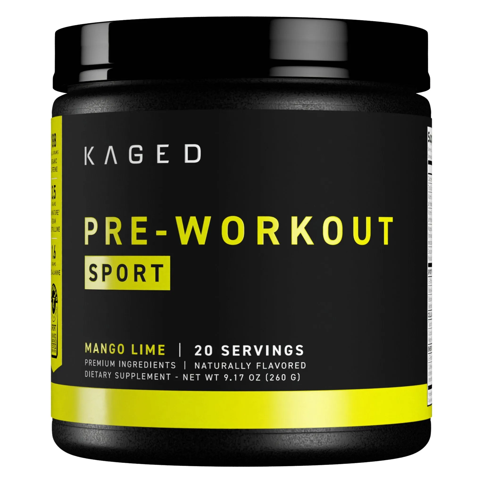 KAGED Pre-Workout Sport