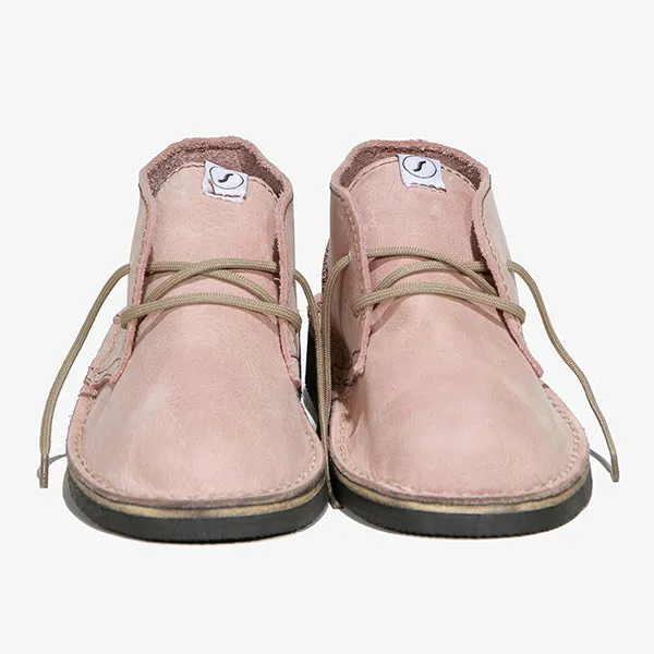 Kids Vellies Dusty Pink