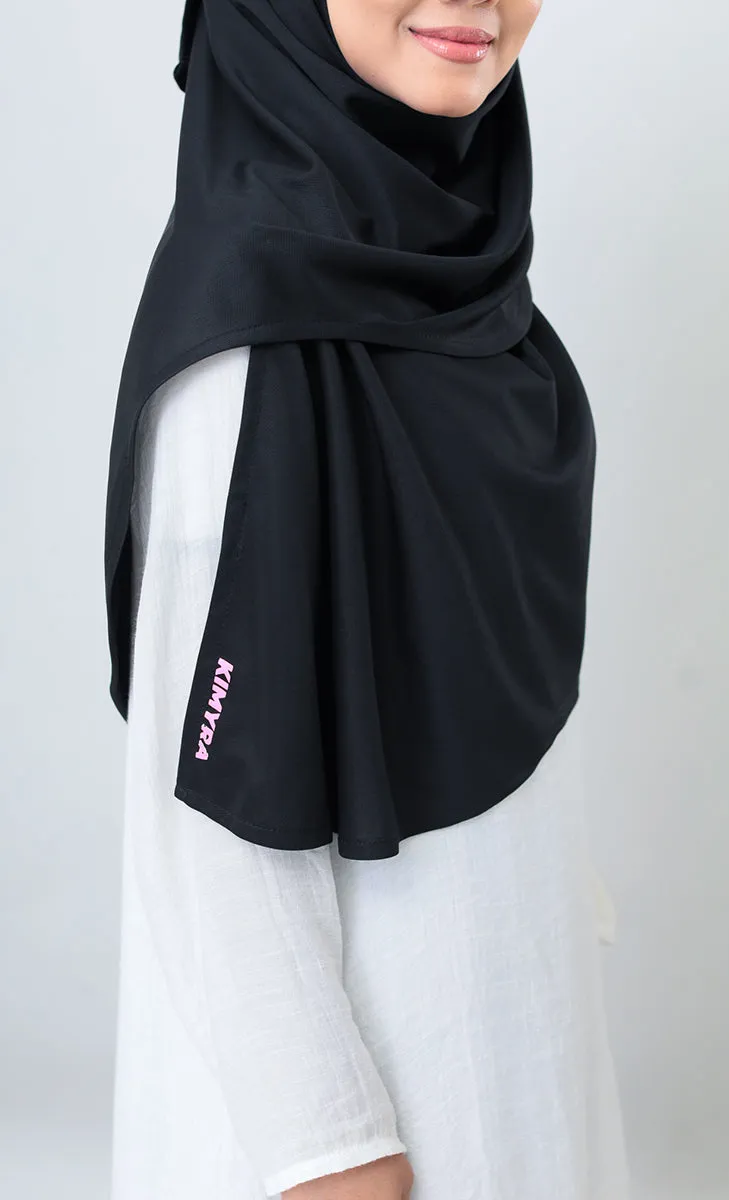 Kimniqab Black Pink - Niqab For Swimming and Sports