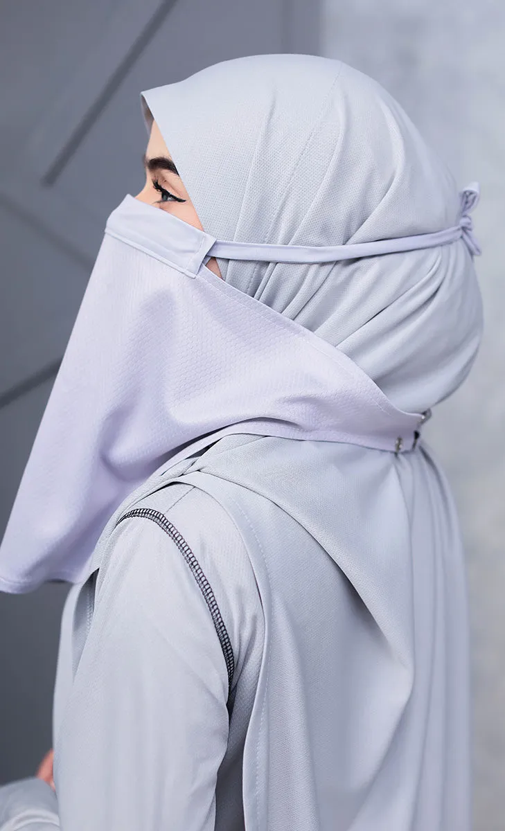 Kimniqab Grey - Niqab For Swimming and Sports