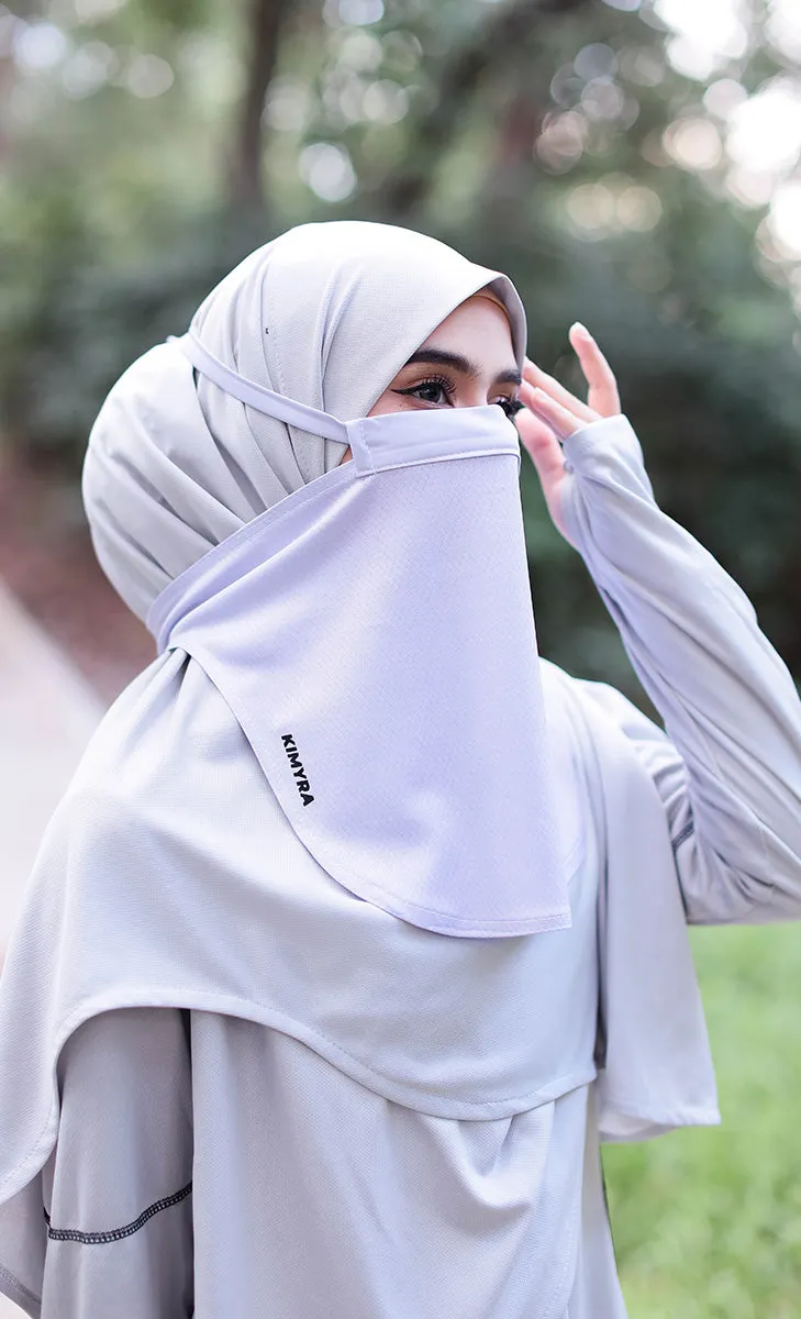 Kimniqab Grey - Niqab For Swimming and Sports