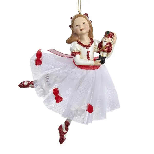 Kurt Adler Clara Nutcracker Suite Dance Ornament, W20006