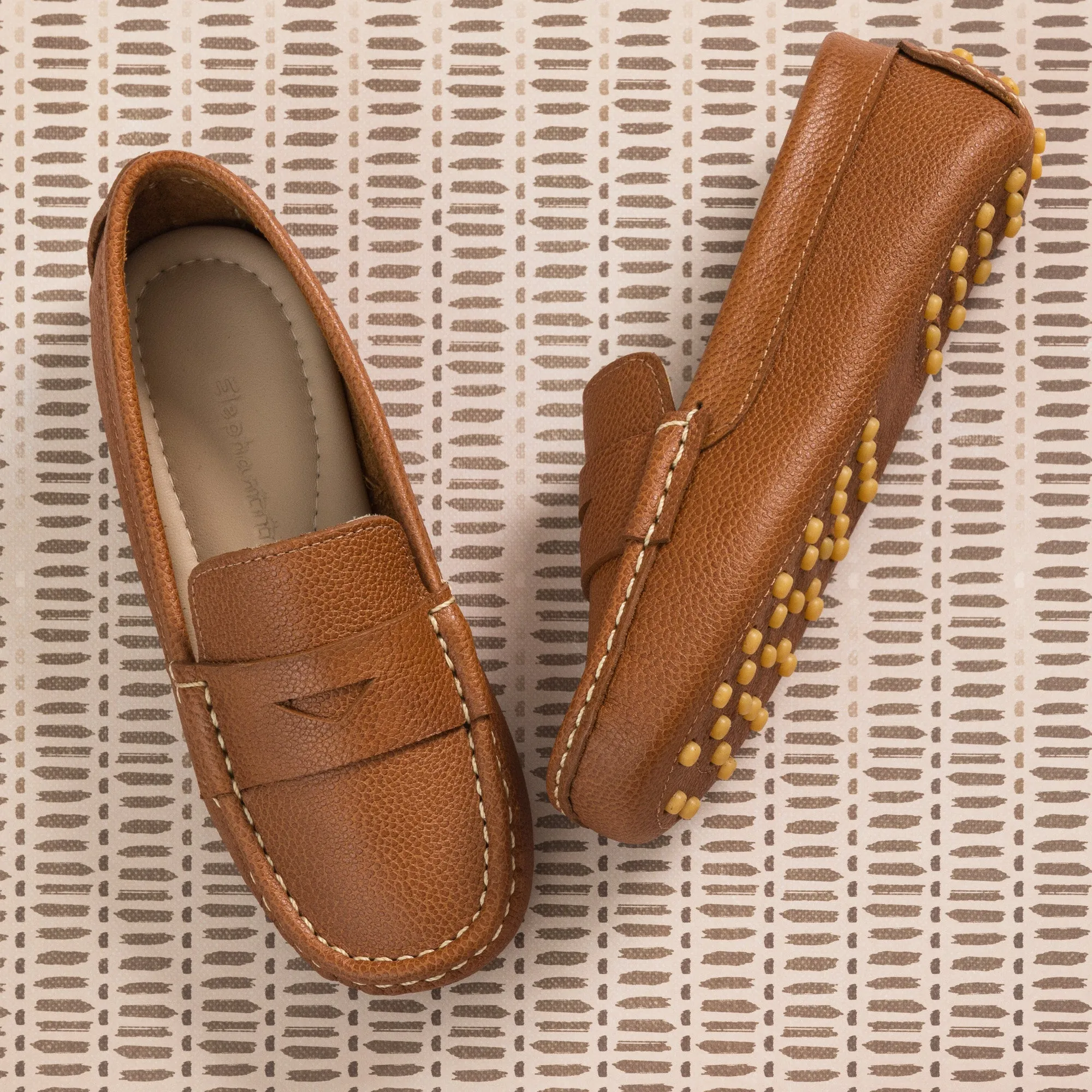 Lakke Driver Loafer Tan