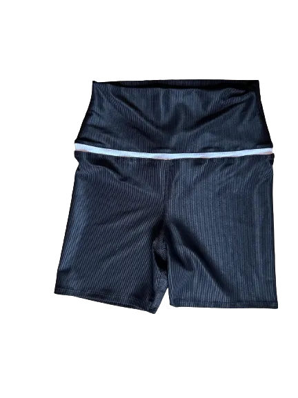 Maui Short Bottoms- Black/white