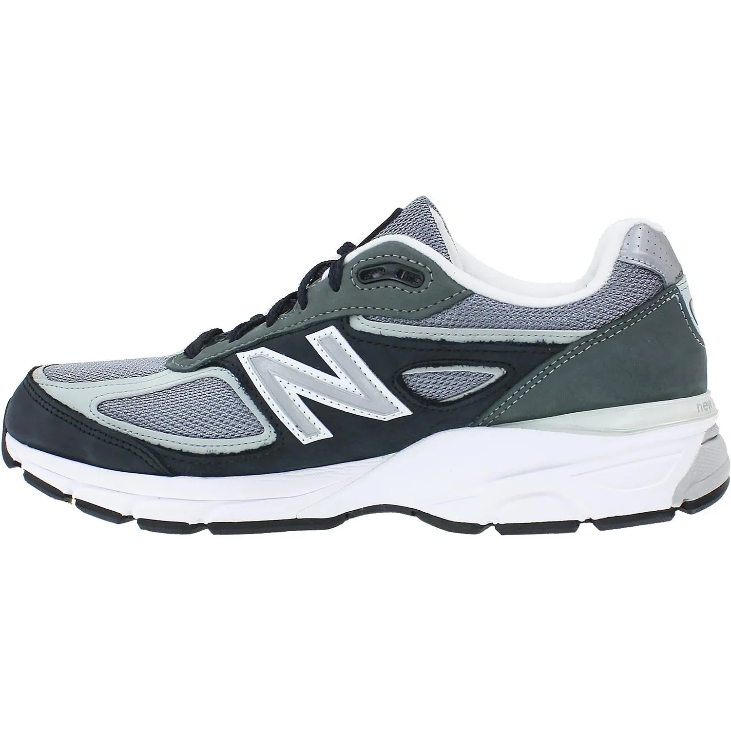 Men's New Balance M990XG4 Running Shoes Magnet/Silver Mink Pigskin/Mesh