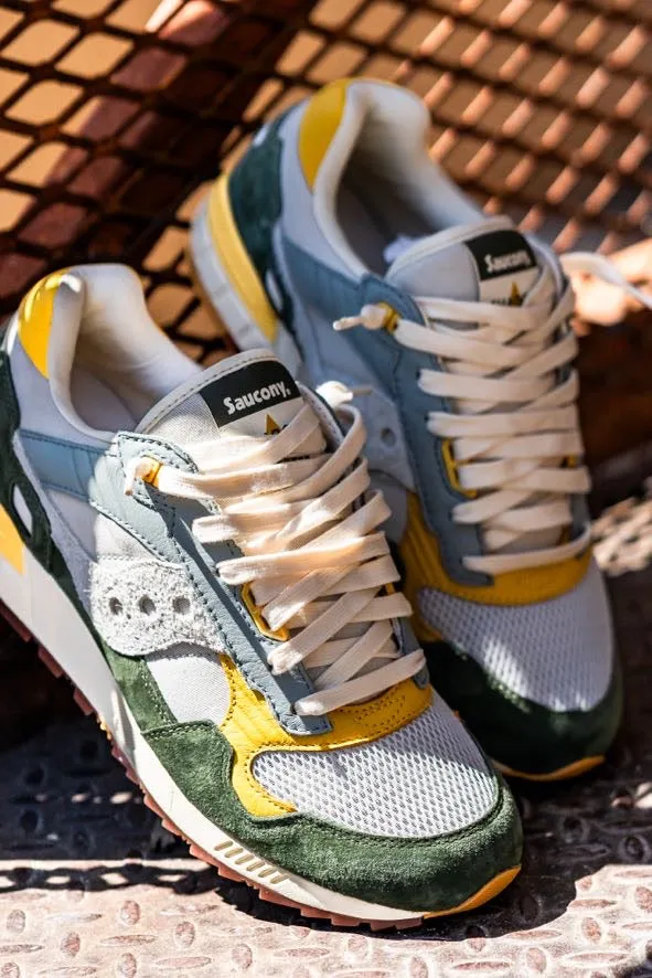 Mens Saucony Shadow 5000 (Grey/Green)