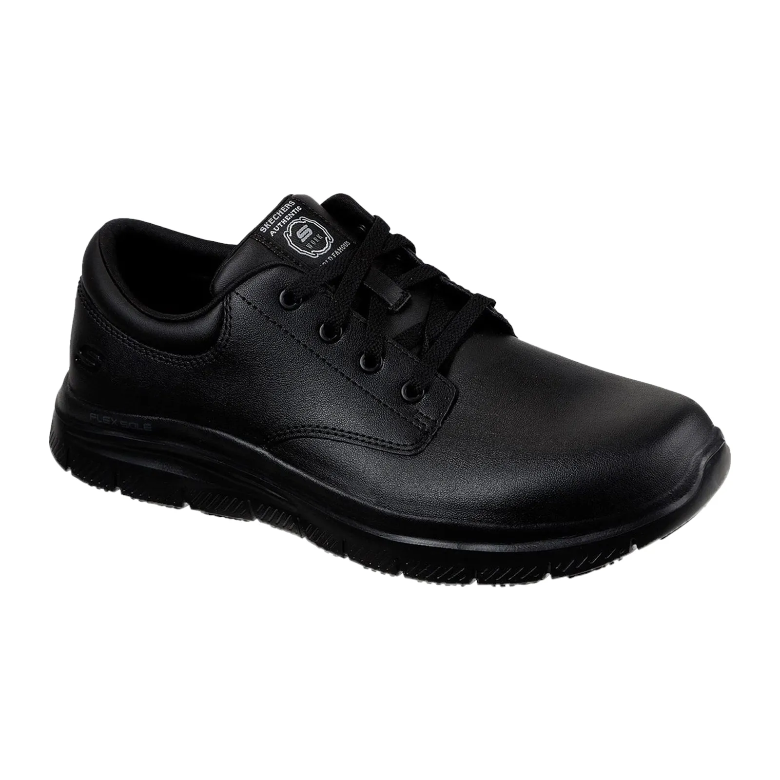 Men's Wide Fit Skechers 77513EC Flex Advantage Fourche Sr Occupational Trainers