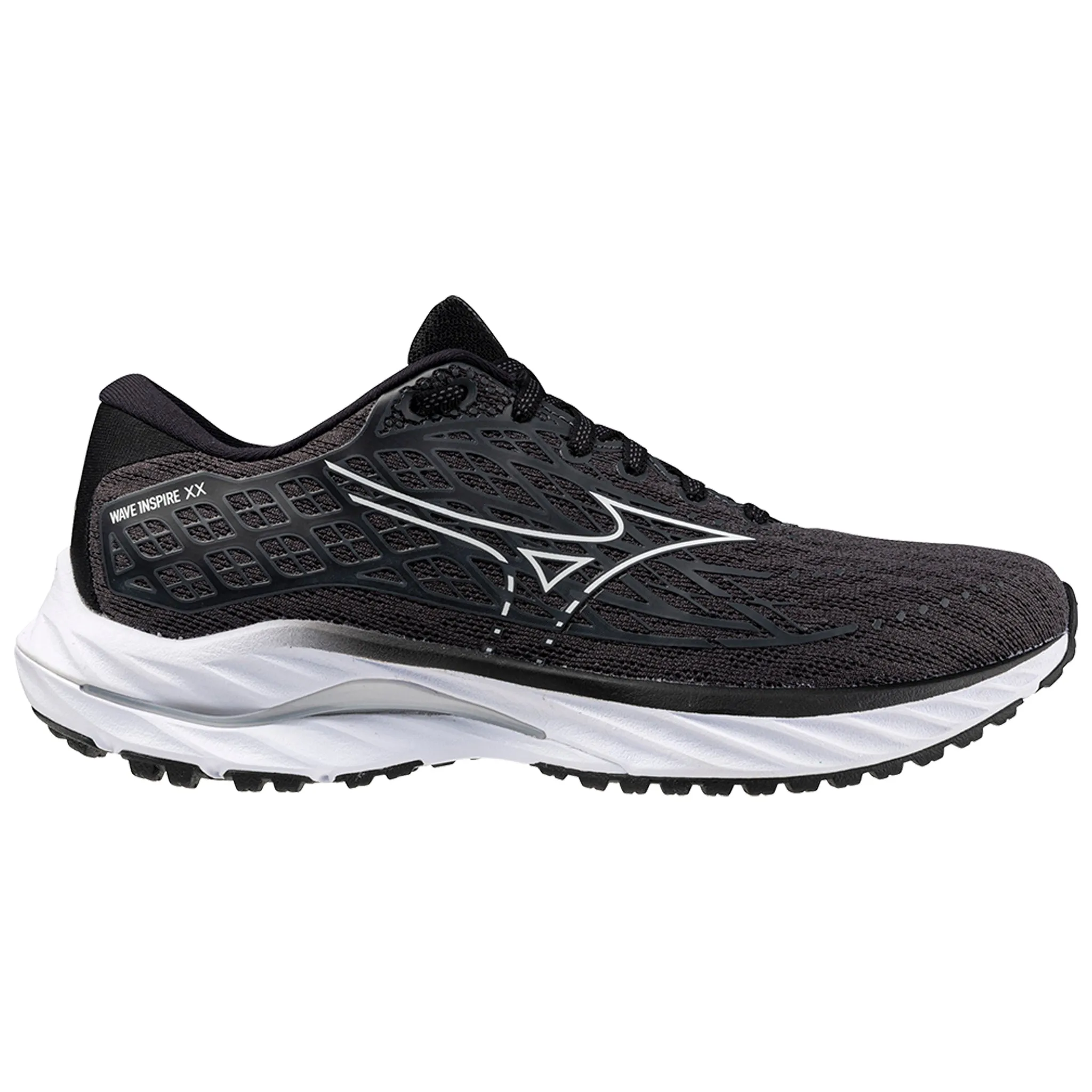 Mizuno Wave Inspire 20 Wide Fit Women's Ebony/White/Black