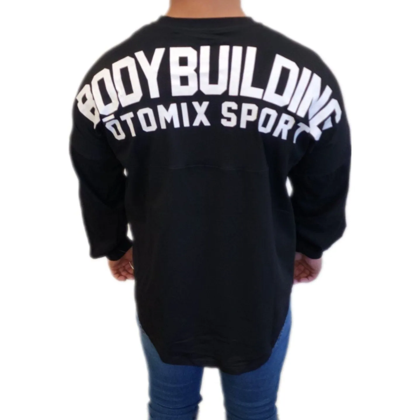 Muscle Long Sleeve Long Back Tee