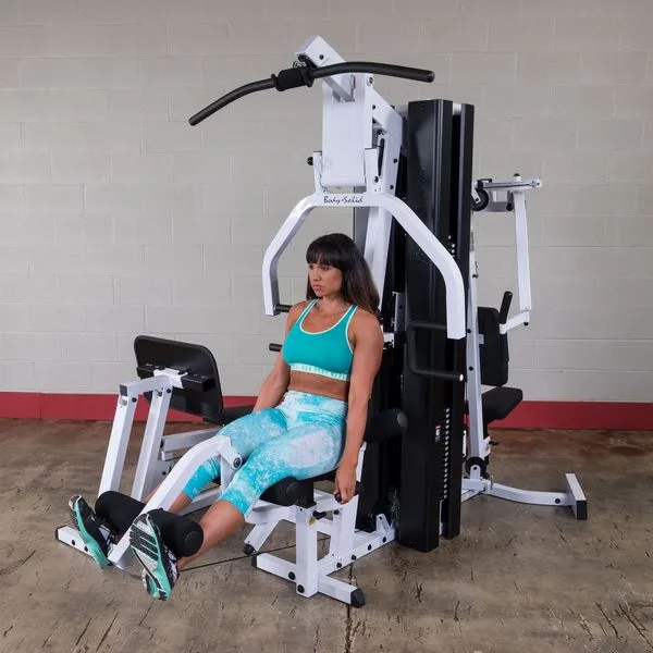 New 2024 Body-Solid EXM3000LPS 2 Stack Gym System with Leg Press