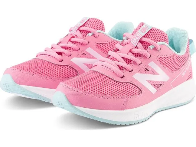 NEW BALANCE JUNIOR 570 PINK SHOES