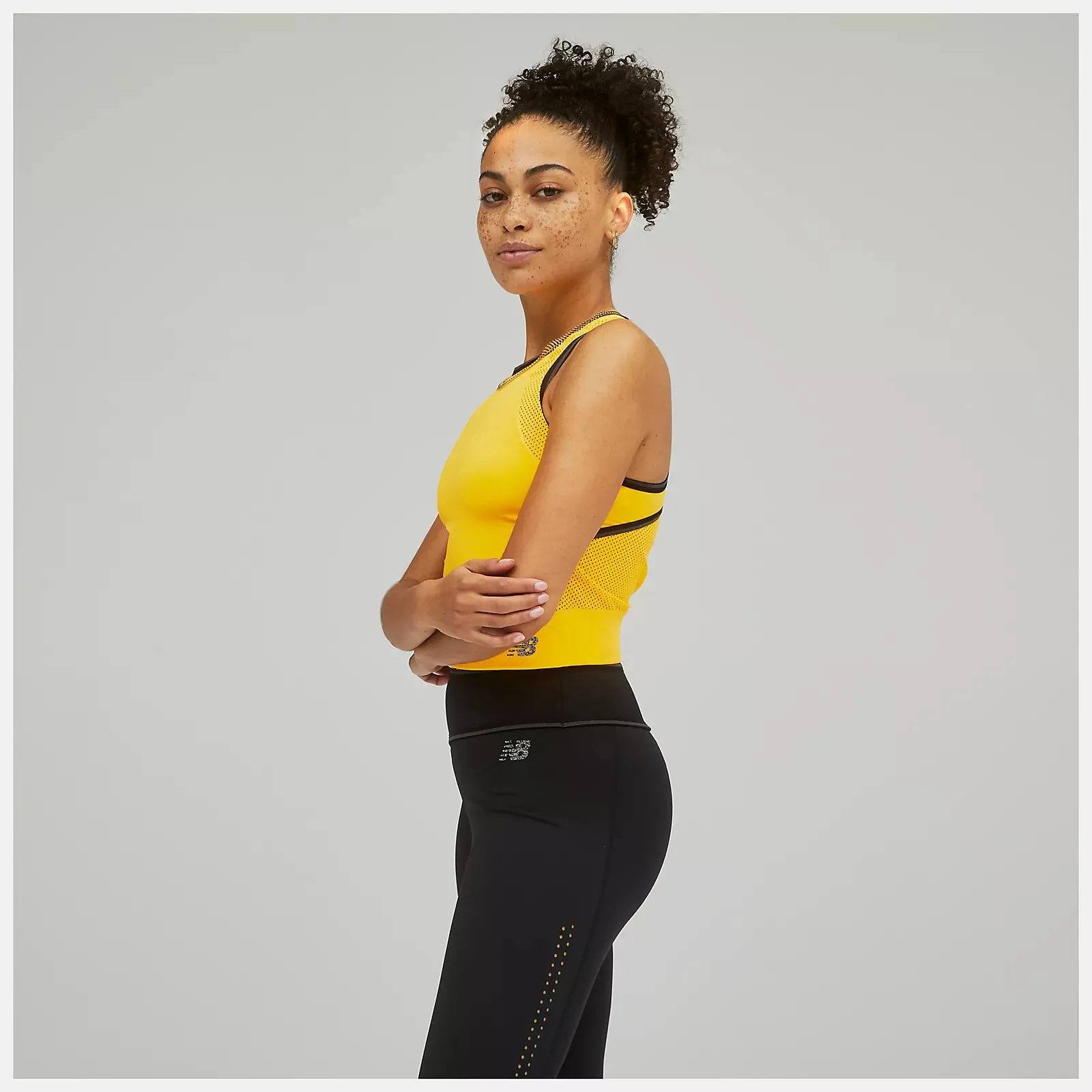 New Balance | PMV Kimbia Fitted Tank | Women's | Yellow