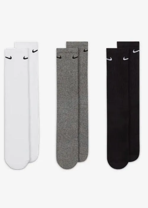 Nike - Everyday Cushion Crew 3pk