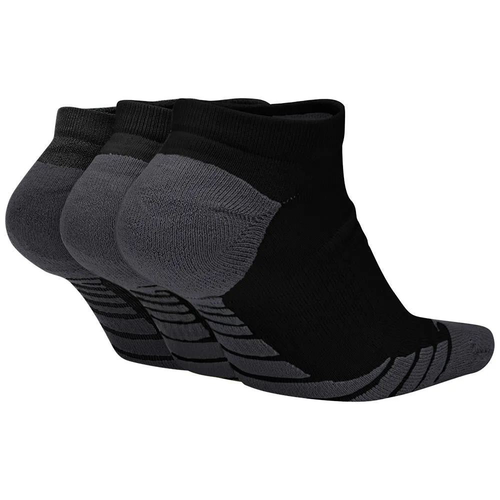 Nike Everyday Max Cushion No-Show 3 Pack Socks - Black