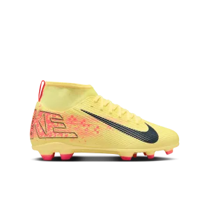 Nike Jr. Mercurial Superfly 10 Club "Kylian Mbappé" FG/Mg - Lt Laser Orange/Armory Navy