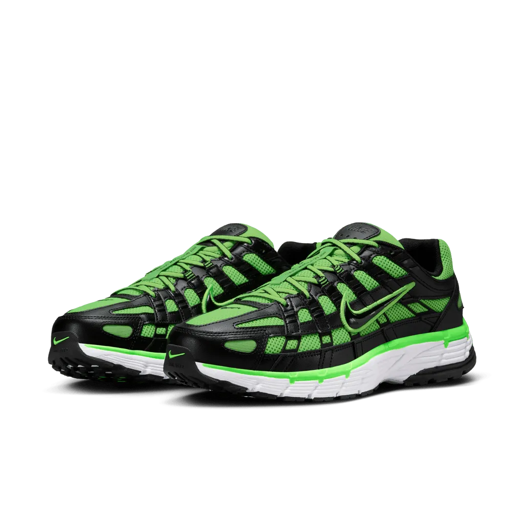 Nike Men's P 6000 Shoes - Green Strike / Black / Metallic Silver