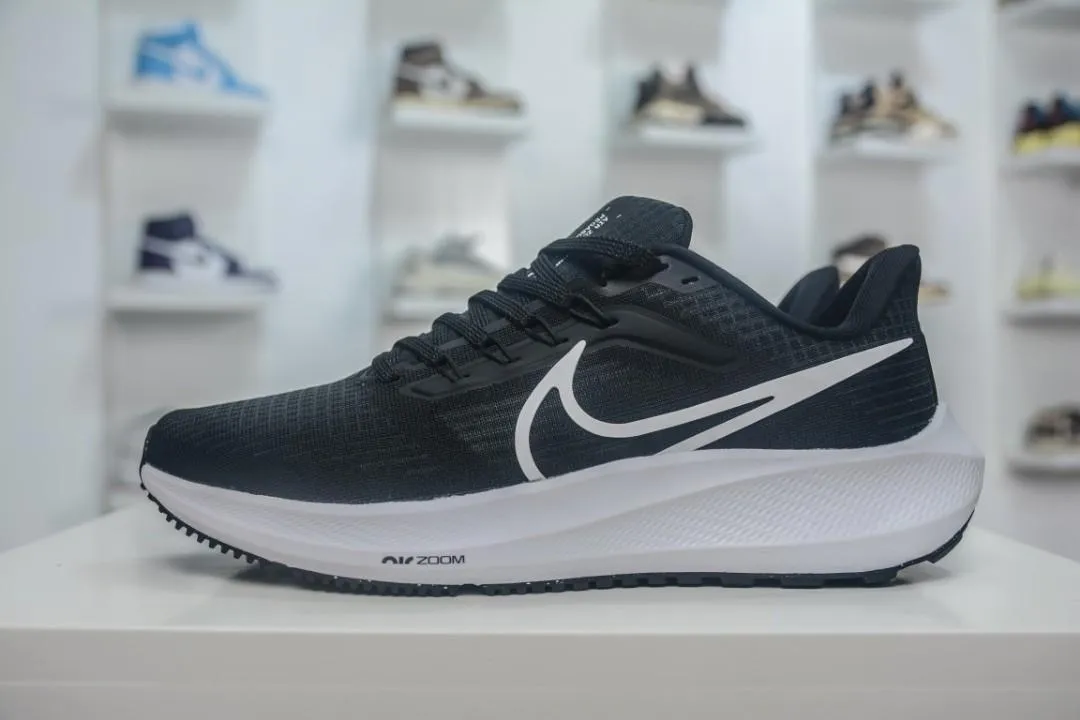 NIKE PEGASUS 39 BLACK WHITE