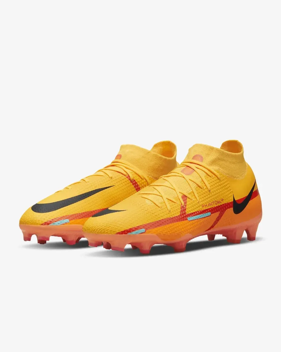 Nike Phantom GT2 PRO DF FG - Laser Orange-Black