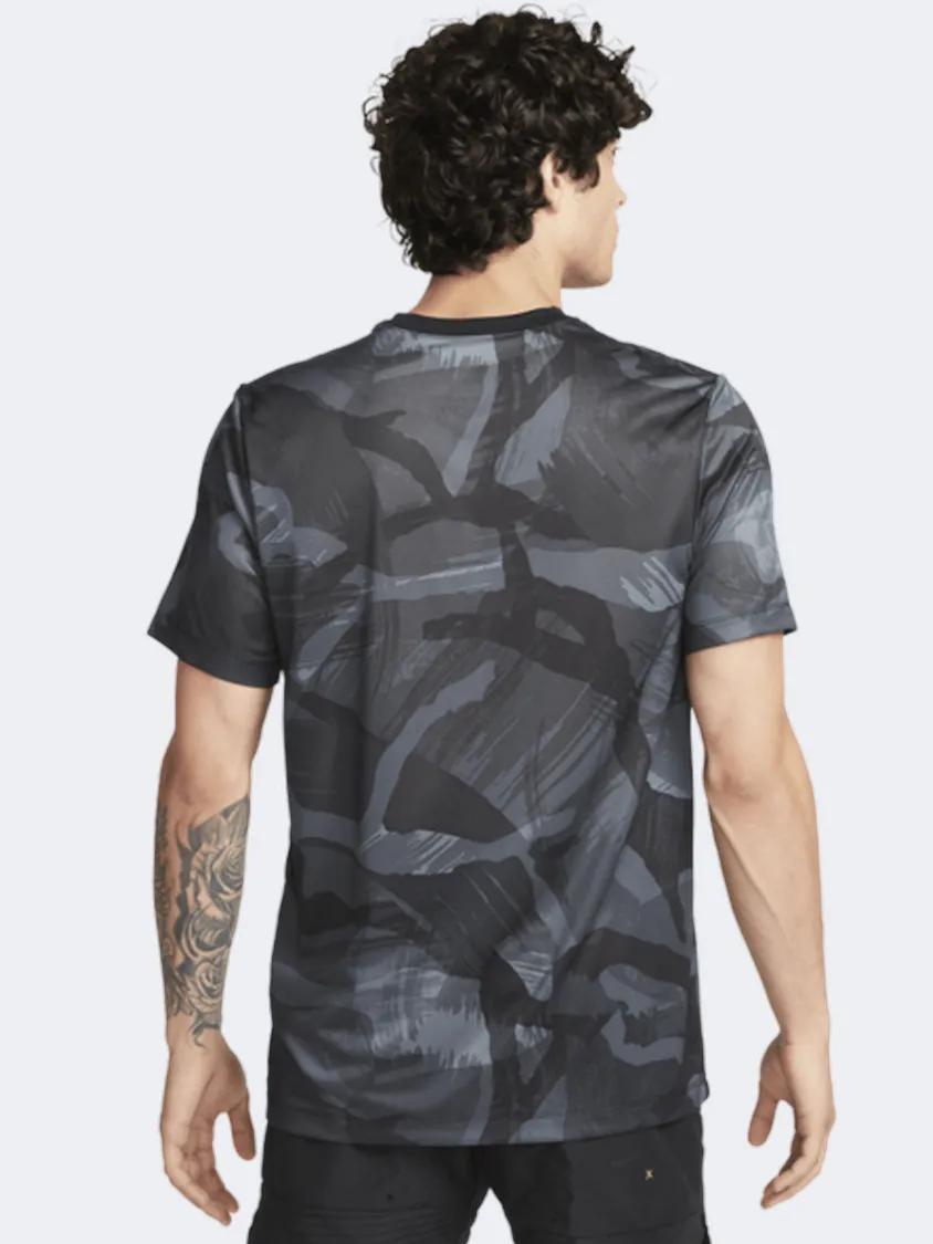 Nike Rlgd Camo Aop Men Training T-Shirt Black