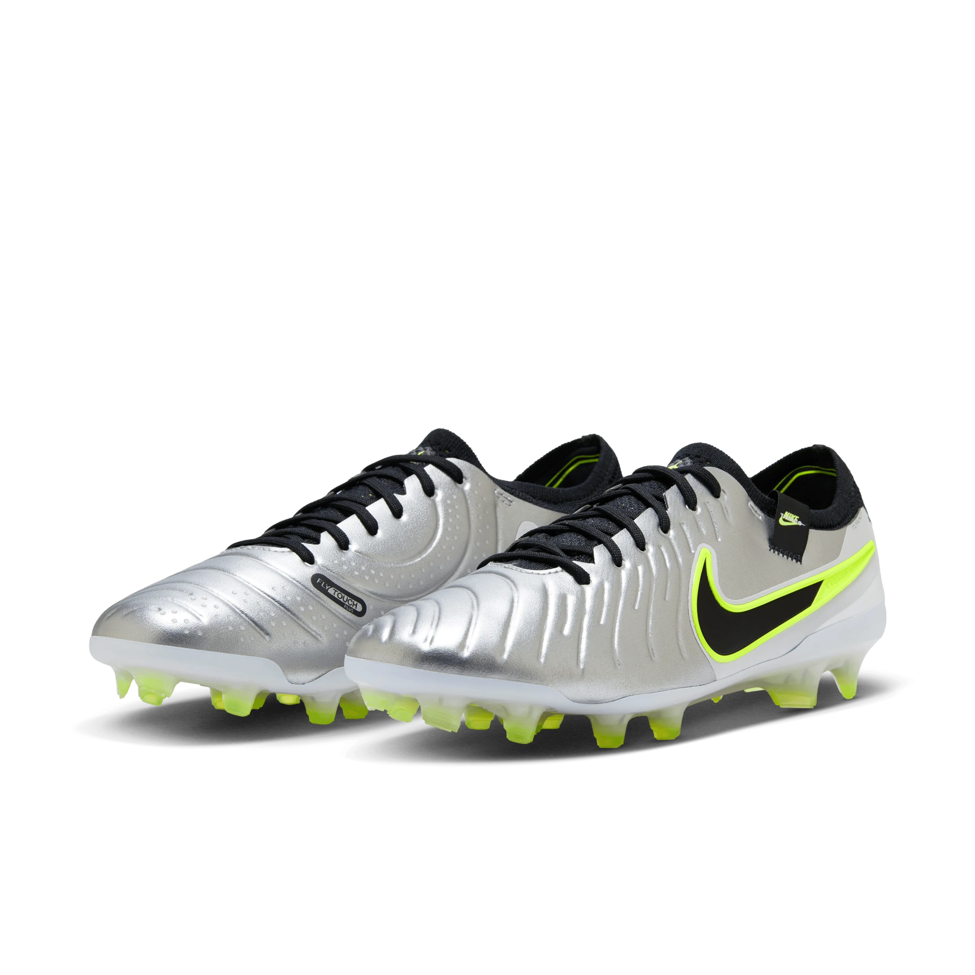 Nike Tiempo Legend 10 Elite FG-Metallic Silver/Black/Volt