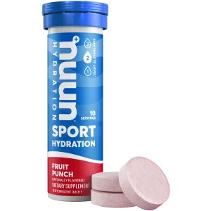 Nuun Hydration Sport Fruit Punch Tablets 10 ct