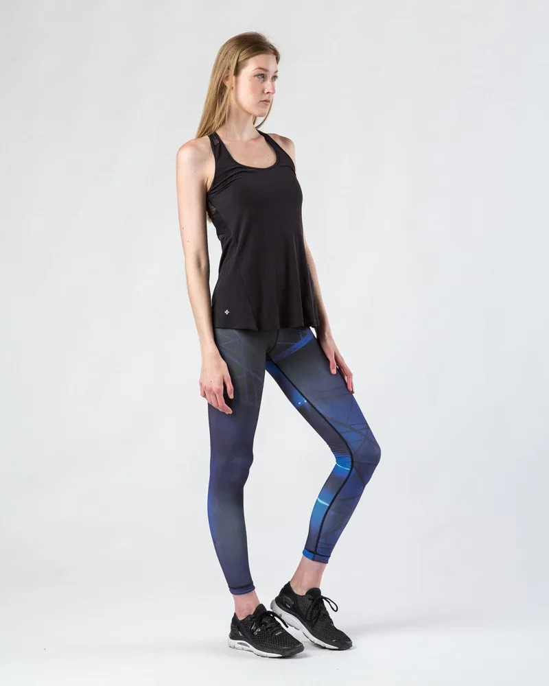 NUX Athena Mesh Running Tank | Black