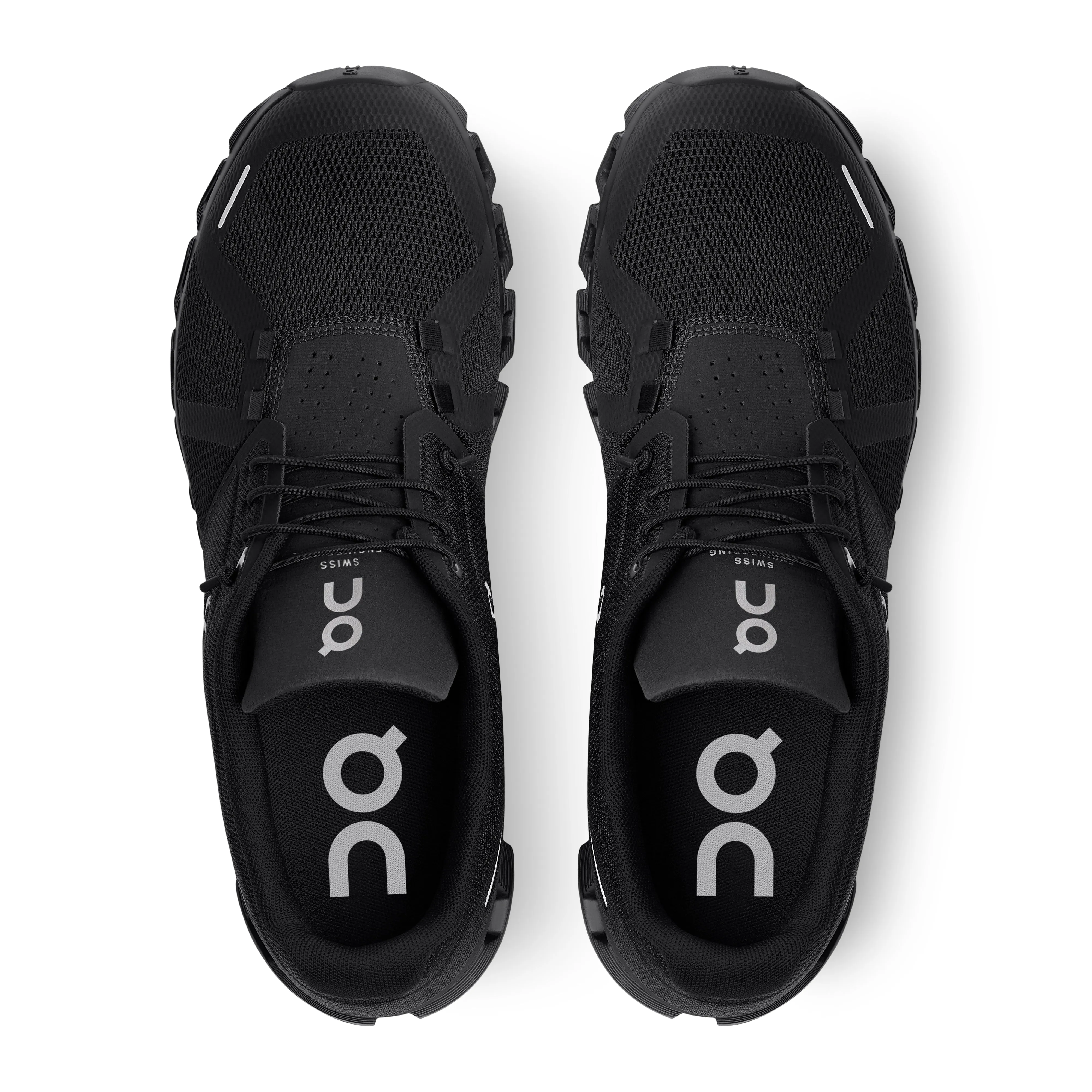 On Running Men's Cloud 5 Running Shoe in All Black